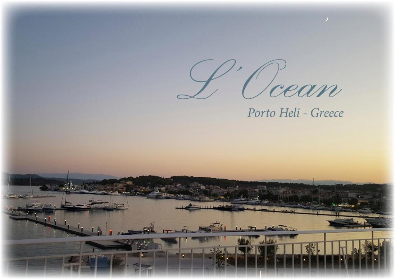 L΄Ocean Lejlighed Porto Heli Eksteriør billede