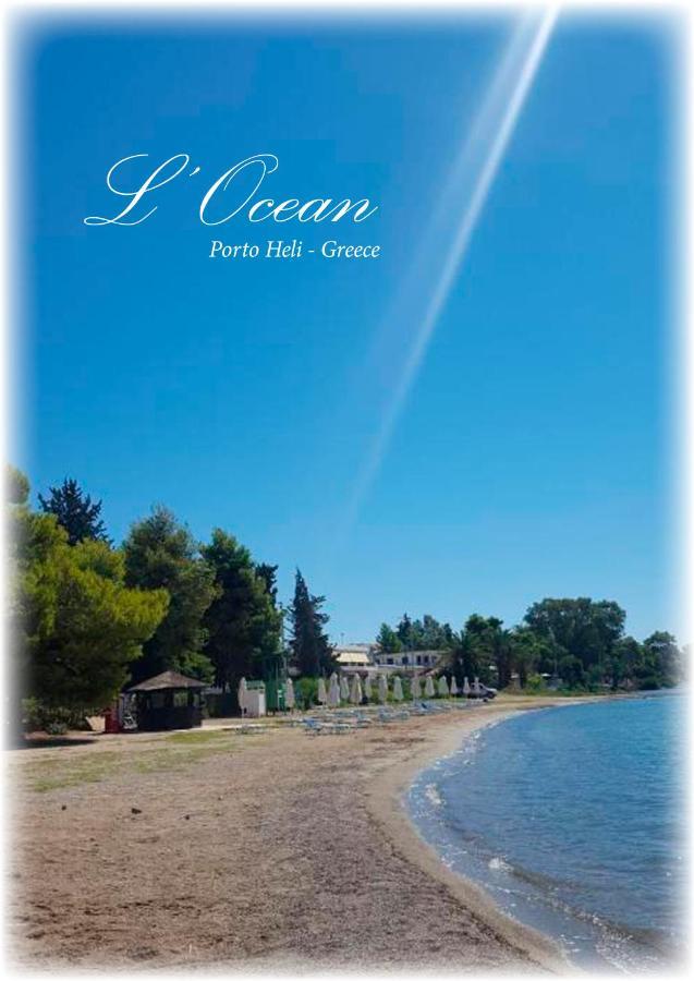 L΄Ocean Lejlighed Porto Heli Eksteriør billede